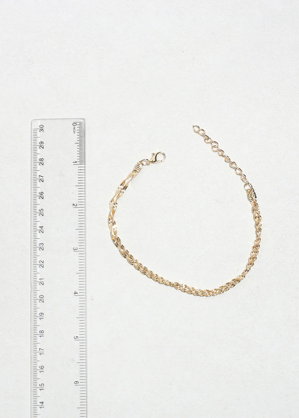 2 Layered Rope Chain Anklet - Image 5
