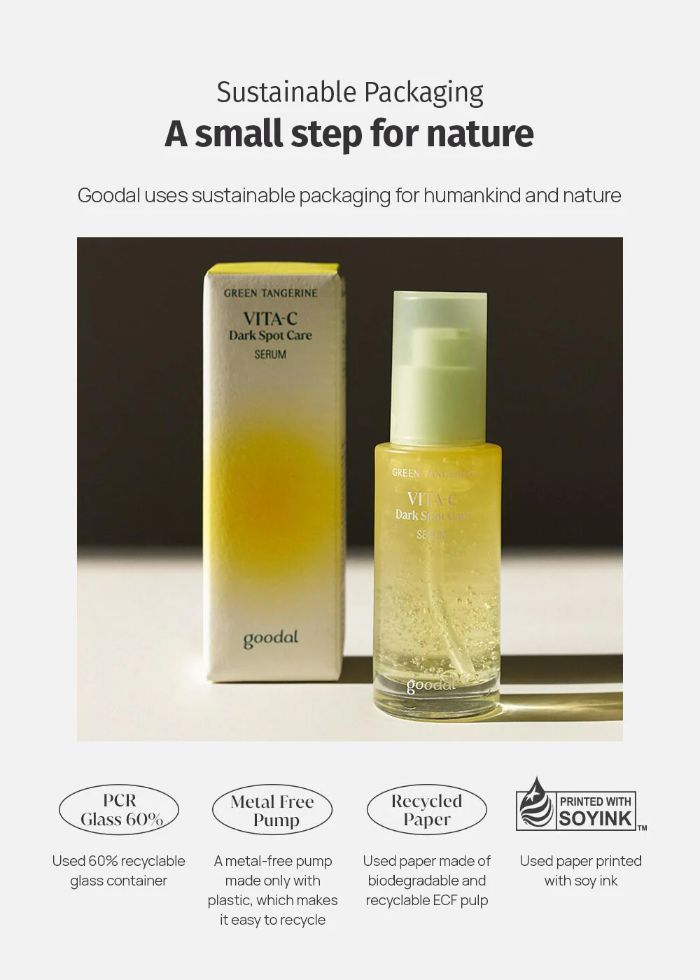 goodal Green Tangerine Vita C Dark Spot Care Serum 40ml - Image 10