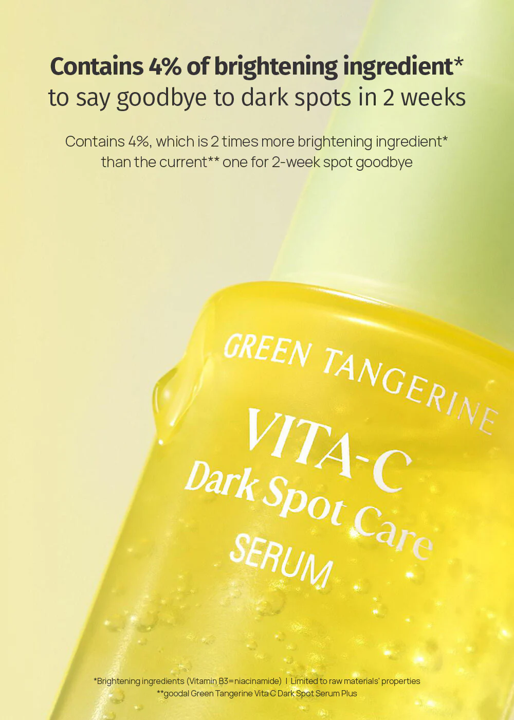 goodal Green Tangerine Vita C Dark Spot Care Serum 40ml - Image 6