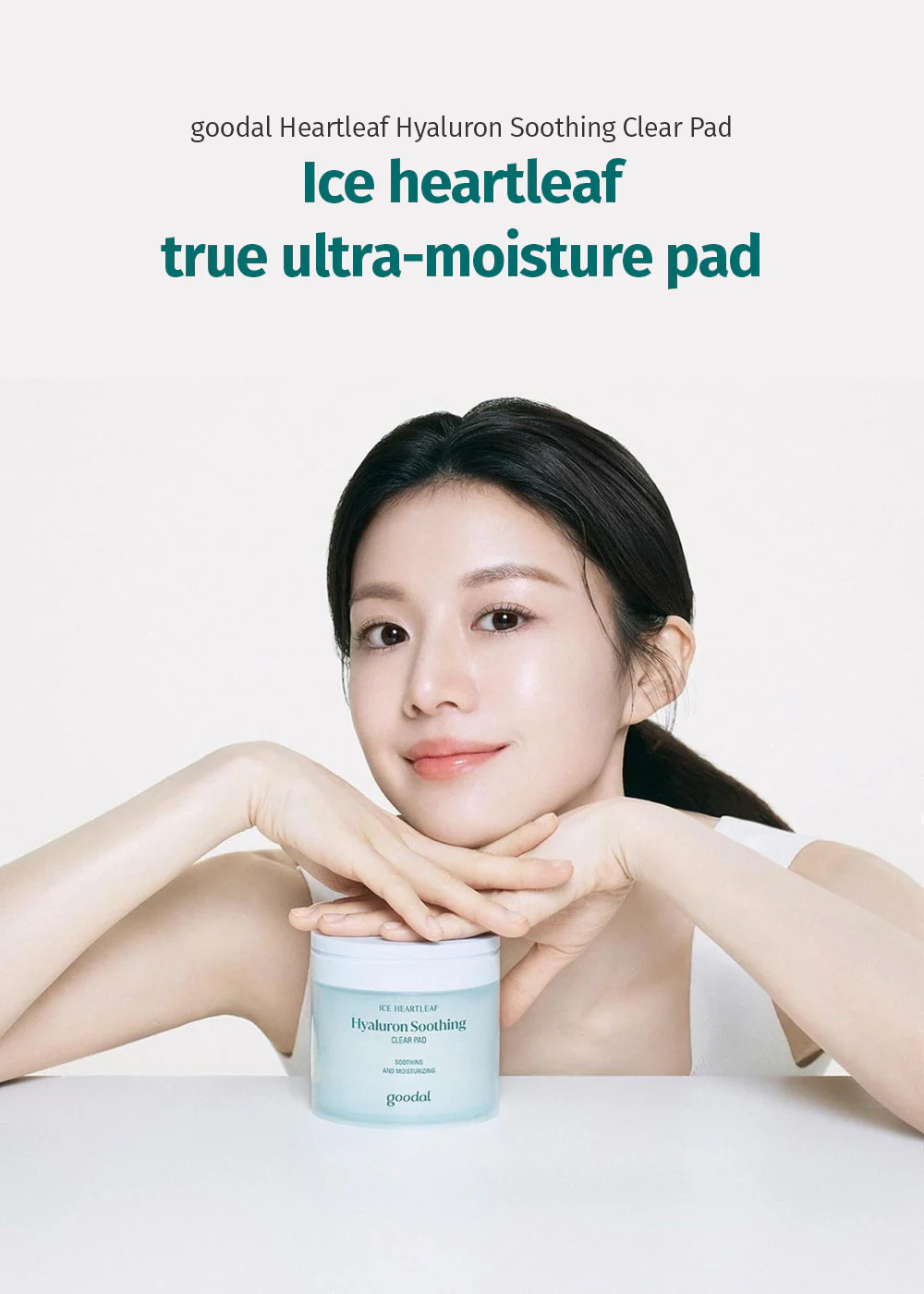 goodal Heartleaf Hyaluron Soothing Clear Pad (70 Pads) - Image 2