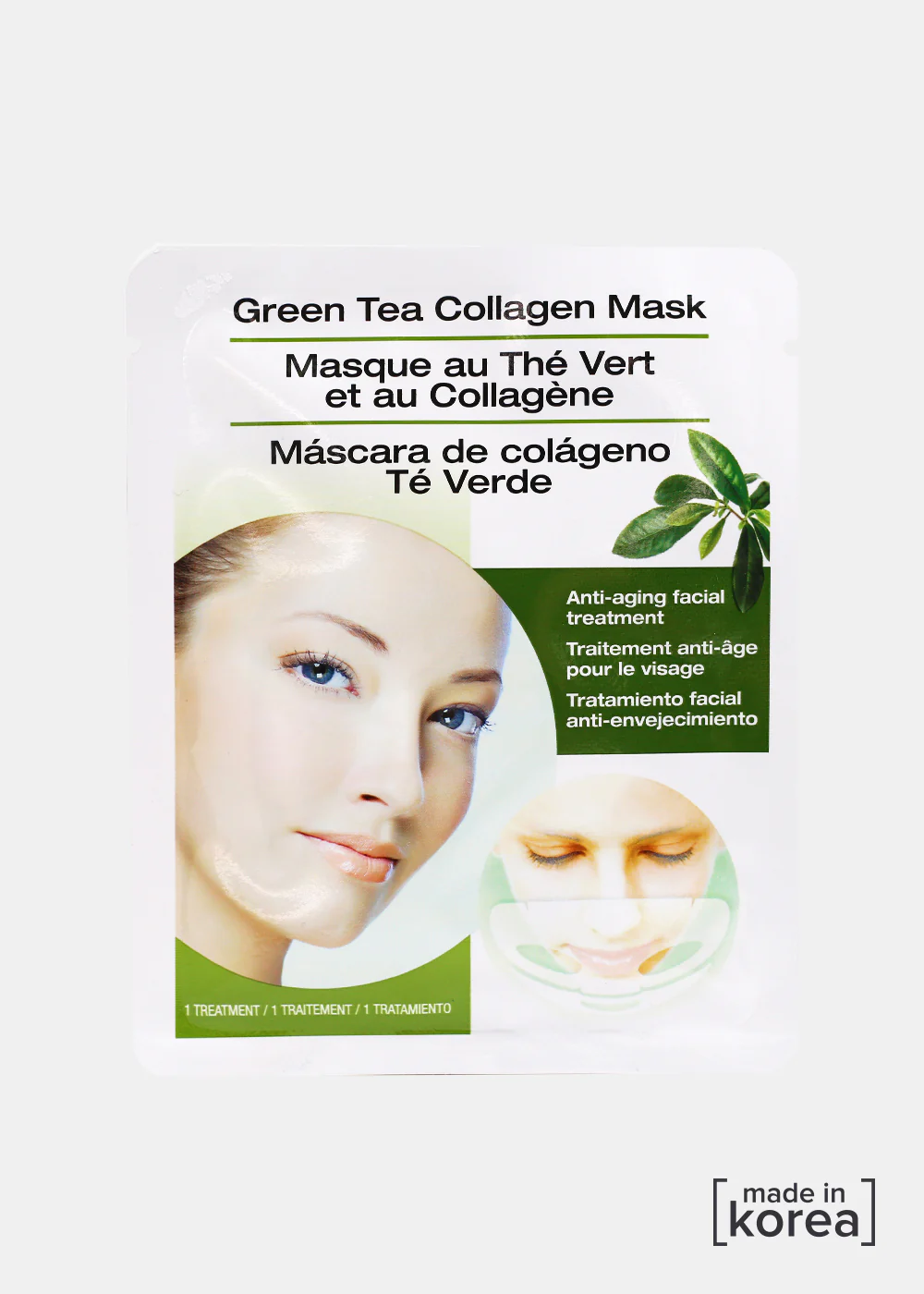 Green Tea Collagen Sheet Mask