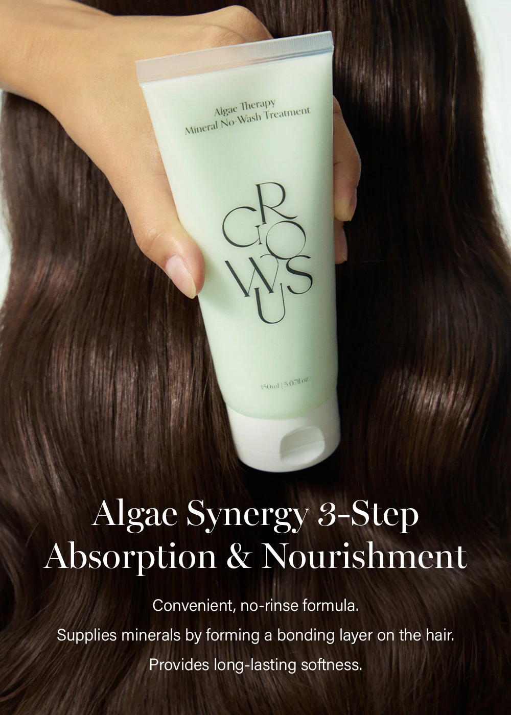 GROWUS Algae Therapy No-Wash Treatment 150ml - Image 3