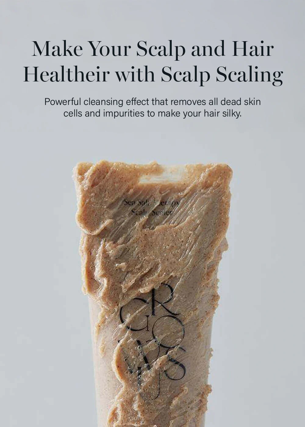 GROWUS Sea Salt Therapy Scalp Scaler 250g - Image 4