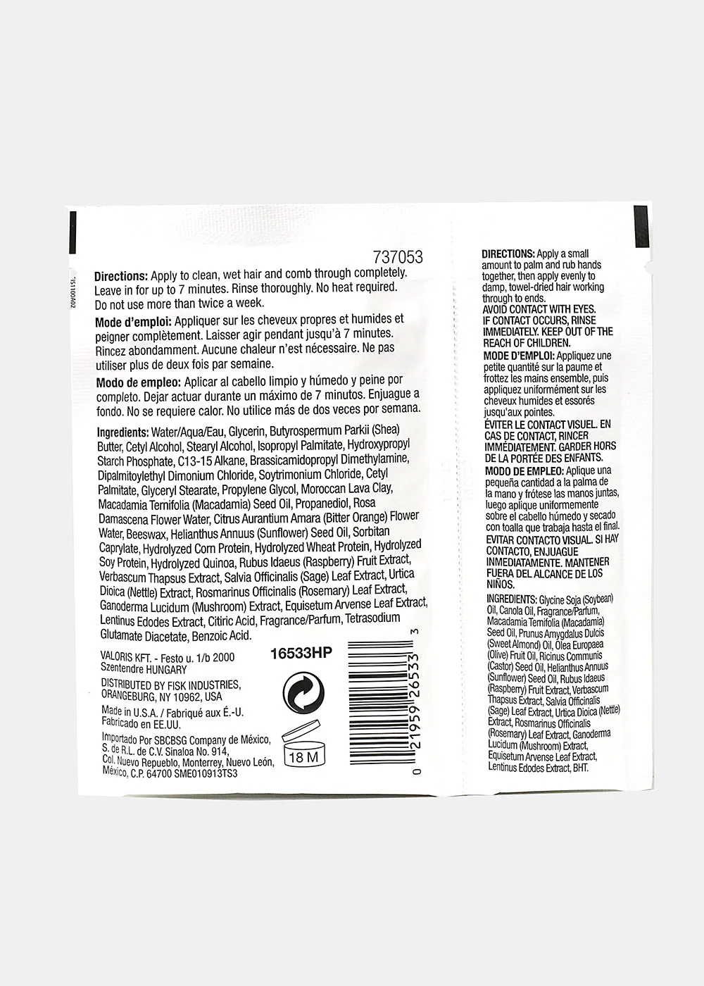 Hair Chemist- Revitalize Hair Mask and Oil - Image 2