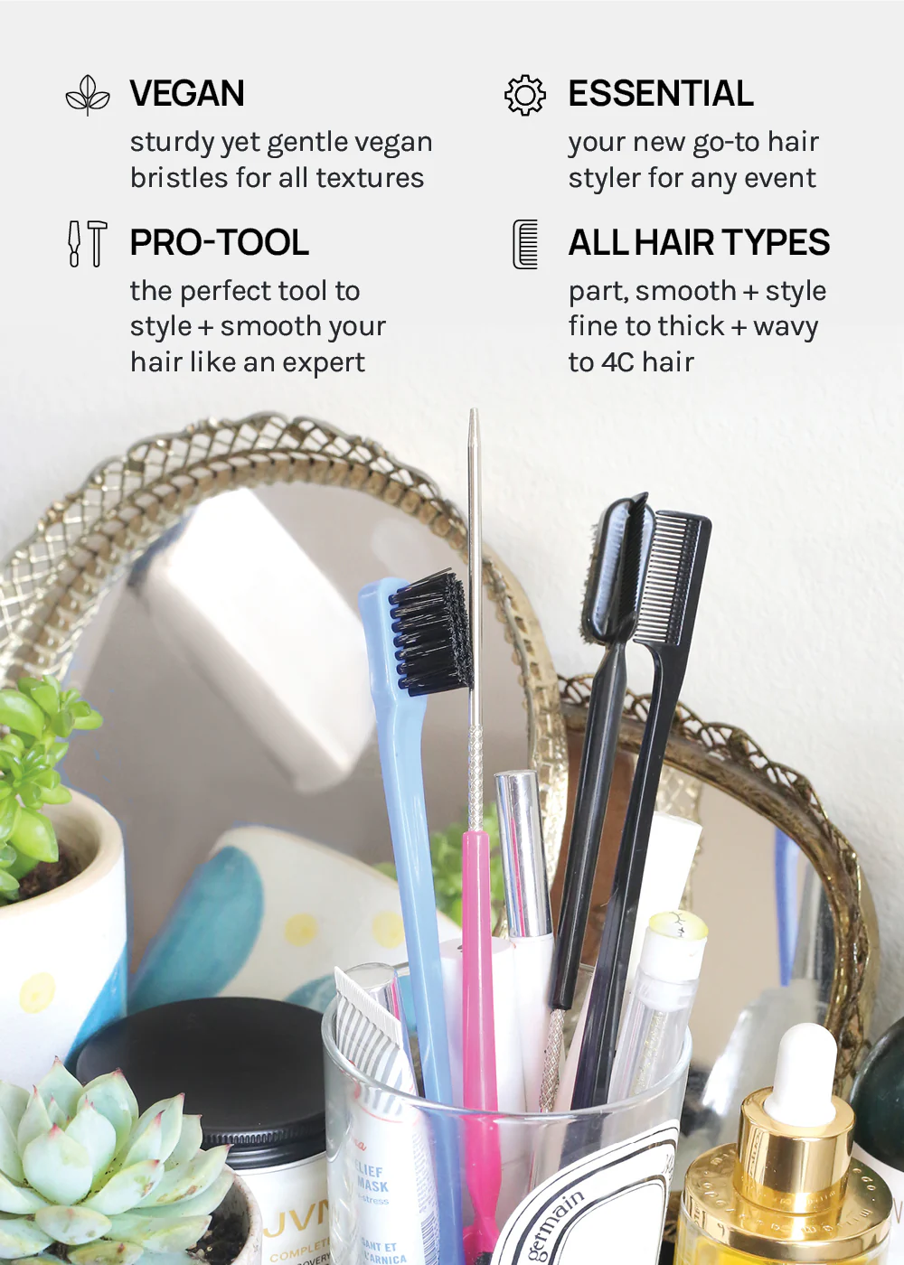 AOA Hair Edge Brush - Image 4