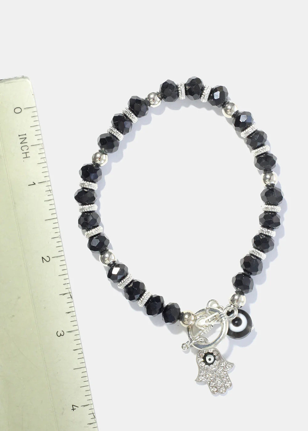 Hamsa Hand and Evil Eye Bead Bracelet - Image 10