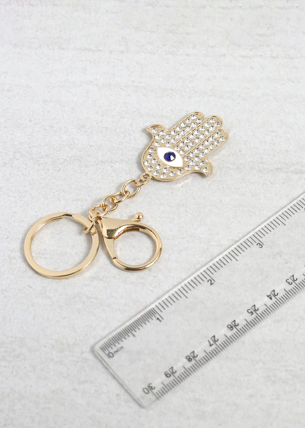 Hamsa Hand & Evil Eye Keychain - Image 4