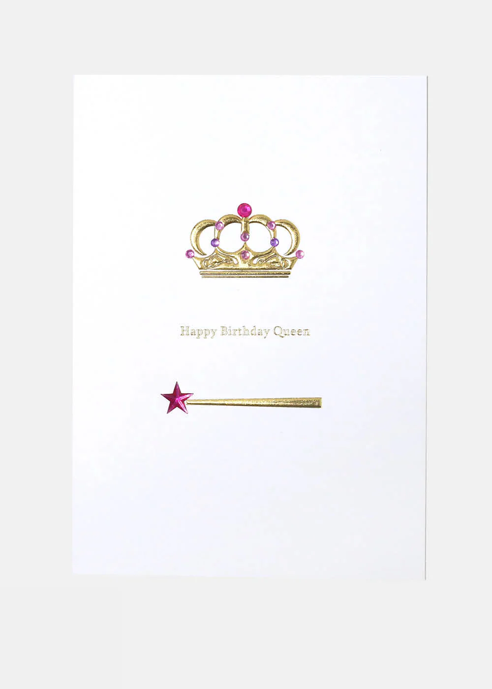 Happy Birthday Queen Greeting Card