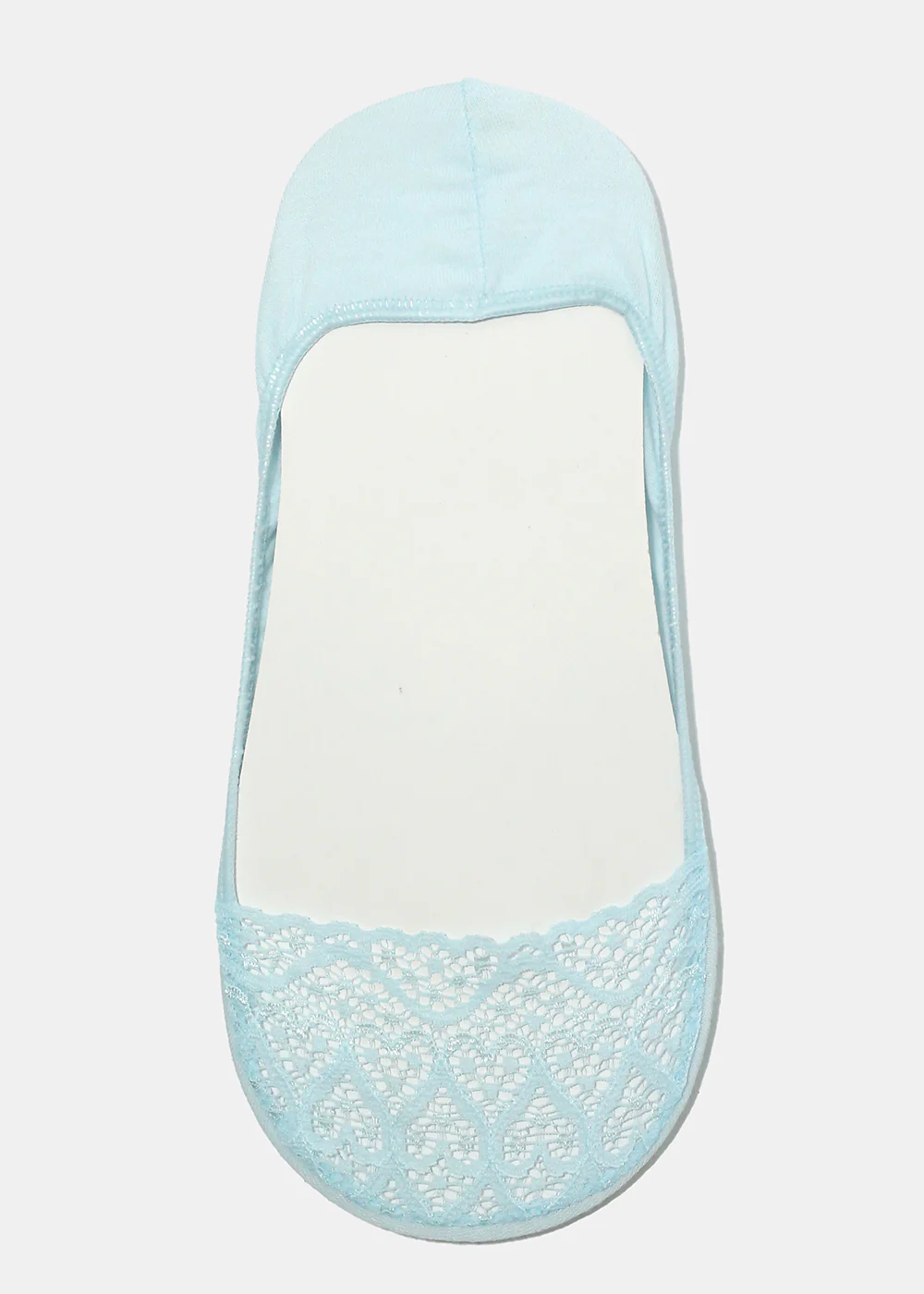 Heart Lace No Show Socks - Image 3