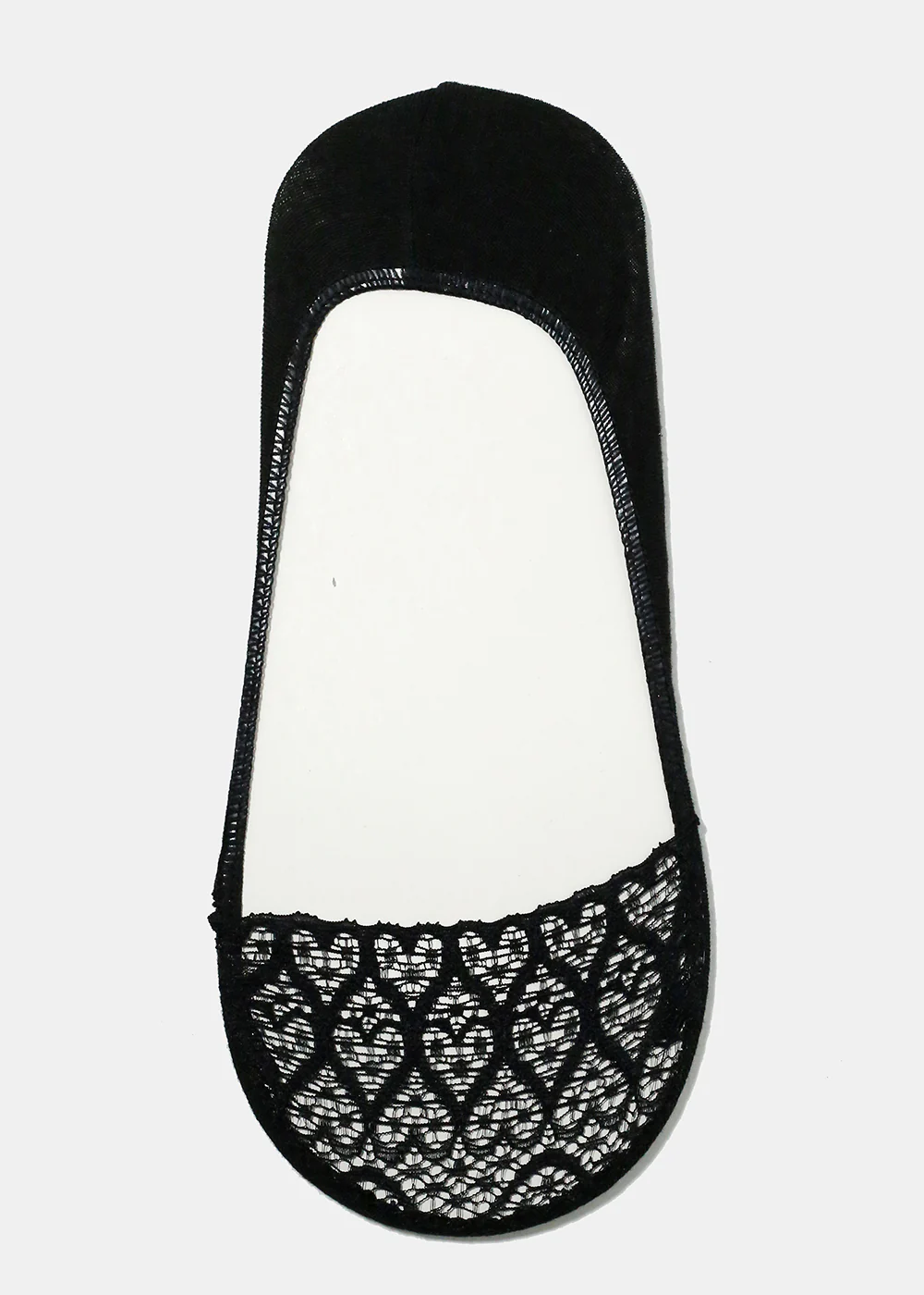 Heart Lace No Show Socks - Image 5