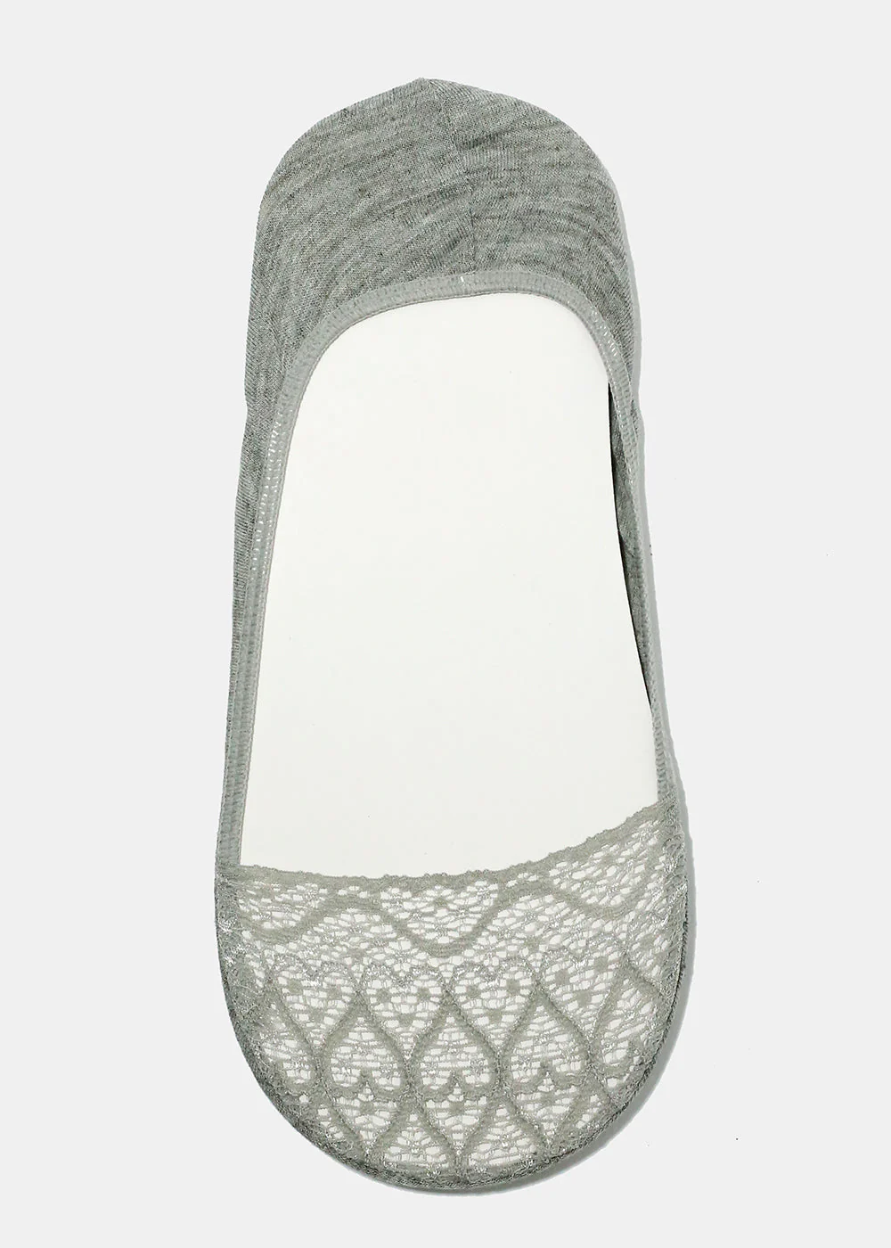 Heart Lace No Show Socks - Image 7