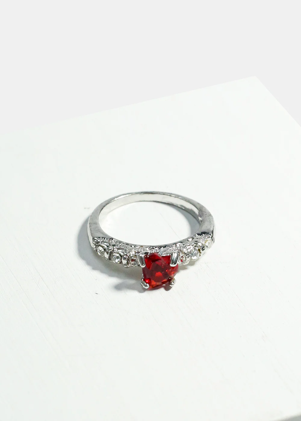 Heart Rhinestone Ring - Image 14