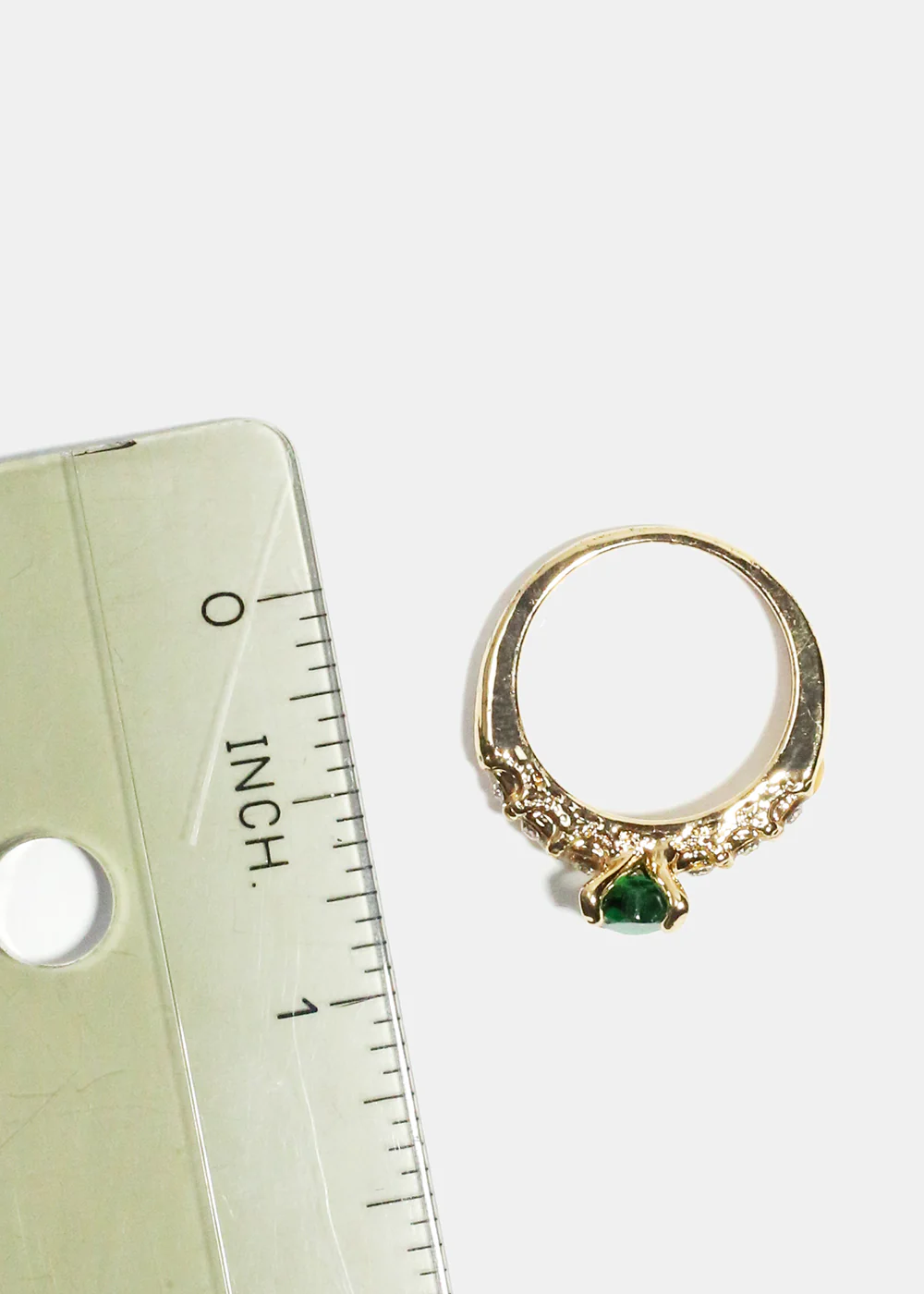 Heart Rhinestone Ring - Image 8