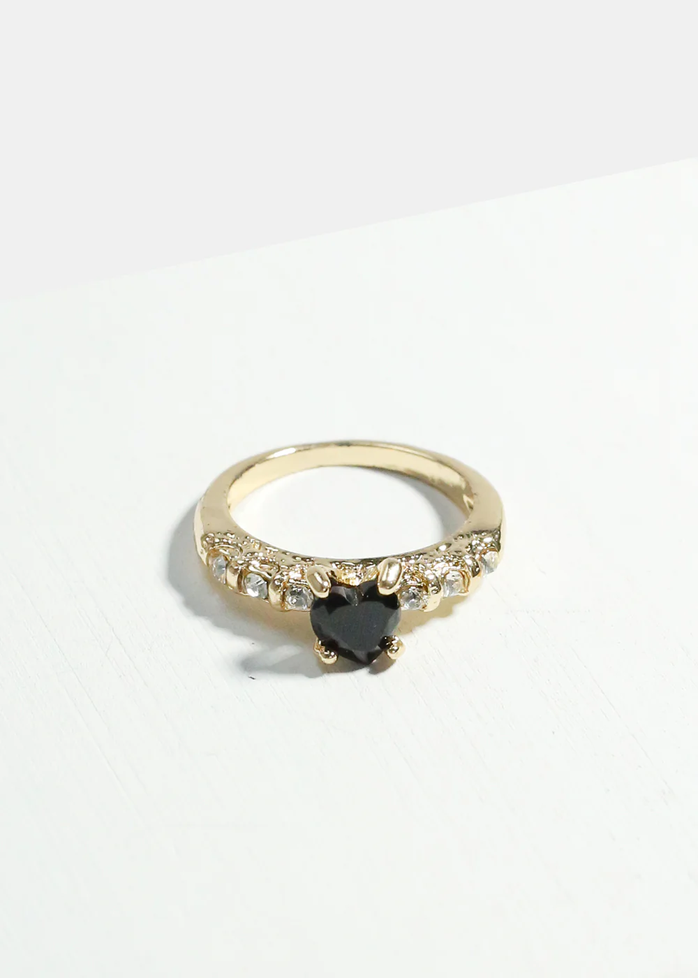 Heart Rhinestone Ring - Image 9