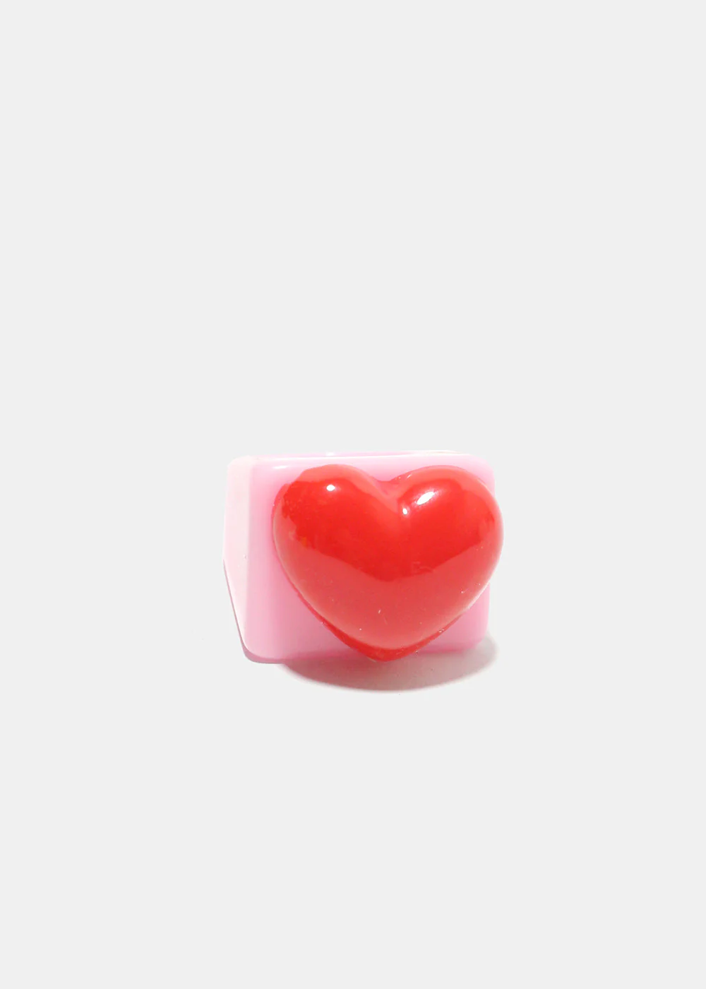 Heart Square Ring