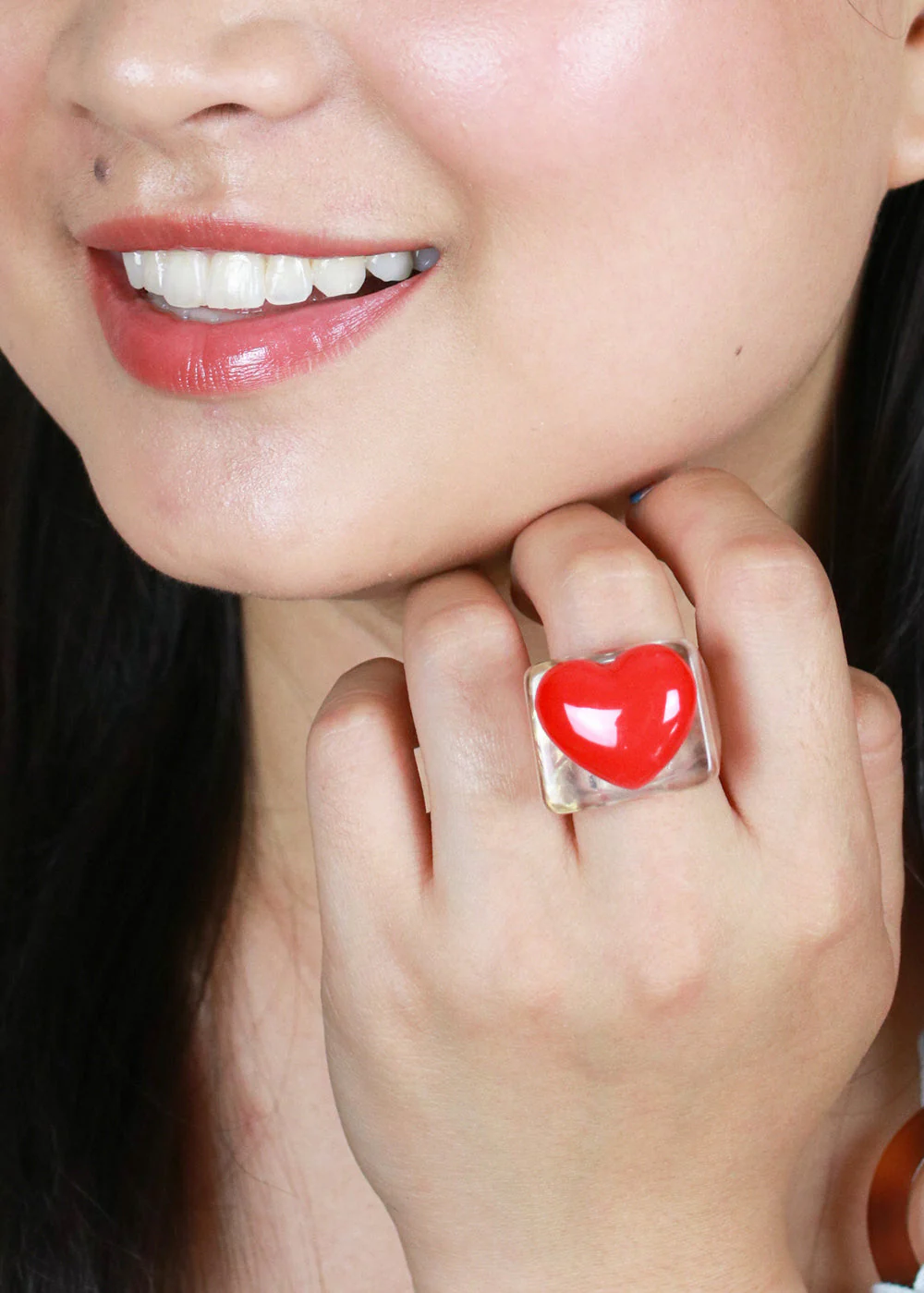 Heart Square Ring - Image 2