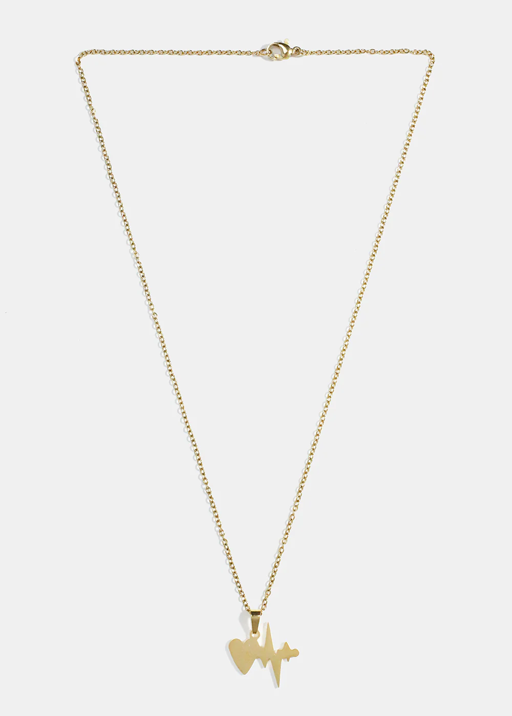 Heartbeat Pendent Necklace - Image 2
