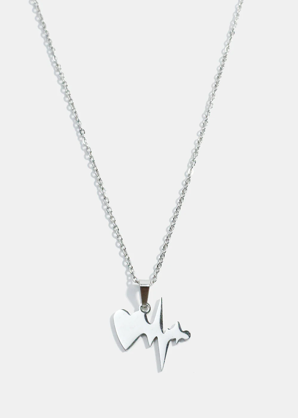 Heartbeat Pendent Necklace - Image 3