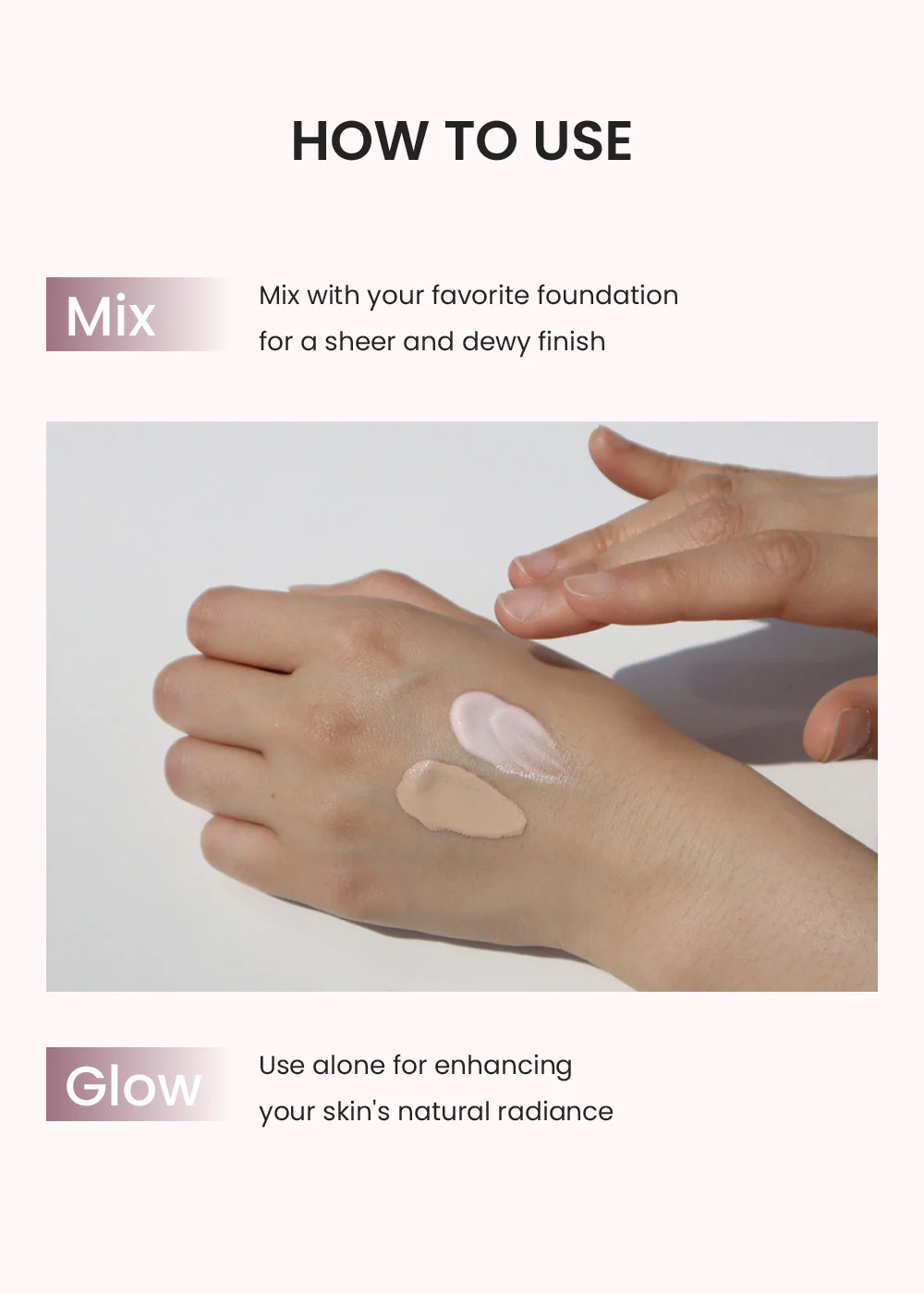 Heimish Artless Glow Base SPF50+ PA+++ 40ml - Image 7