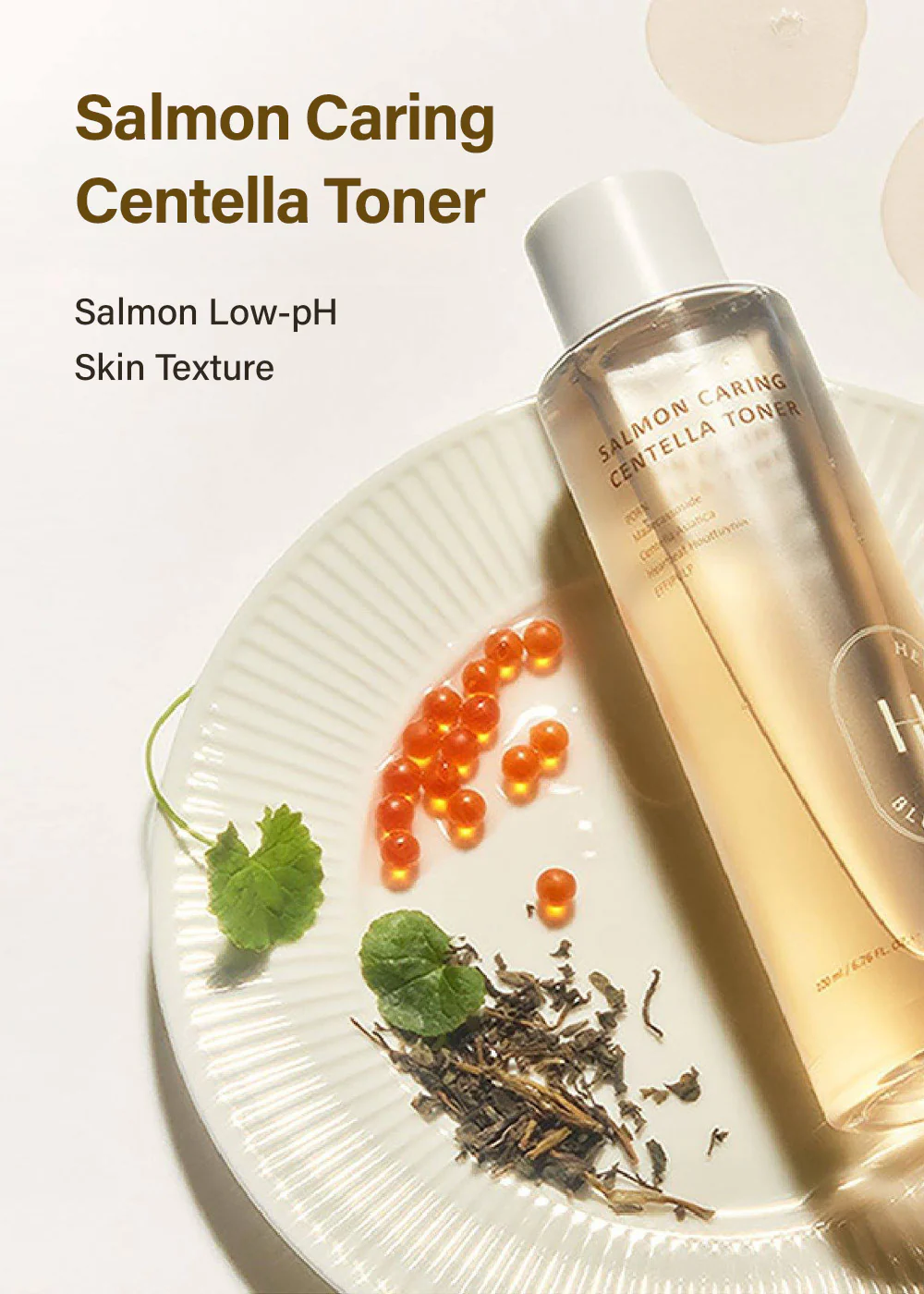 Heveblue Salmon Caring Centella Toner 200ml - Image 2