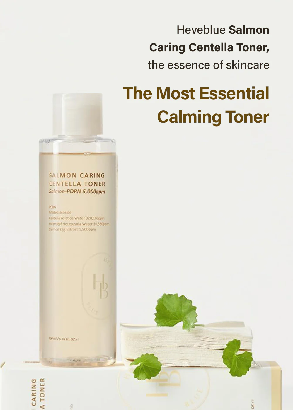 Heveblue Salmon Caring Centella Toner 200ml - Image 4