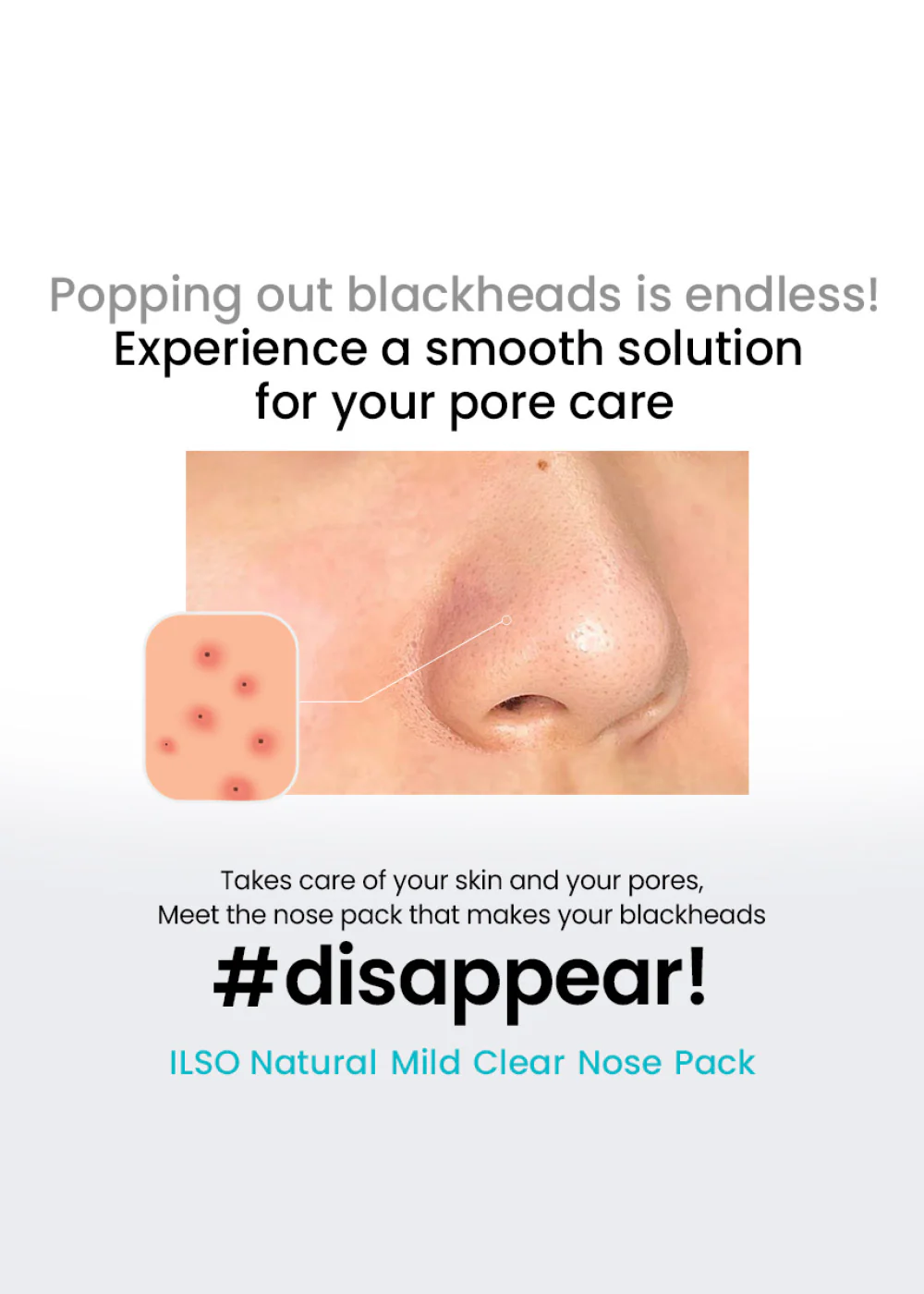 ilso Natural Mild Clear Nose Pack - Image 3