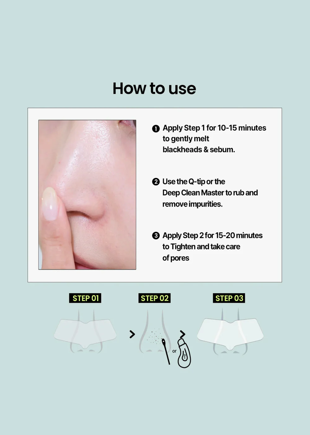 ilso Natural Mild Clear Nose Pack - Image 5