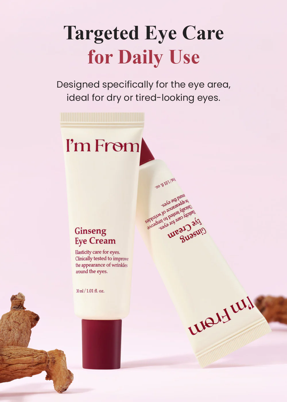 I'm from Ginseng Eye Cream 30ml - Image 4