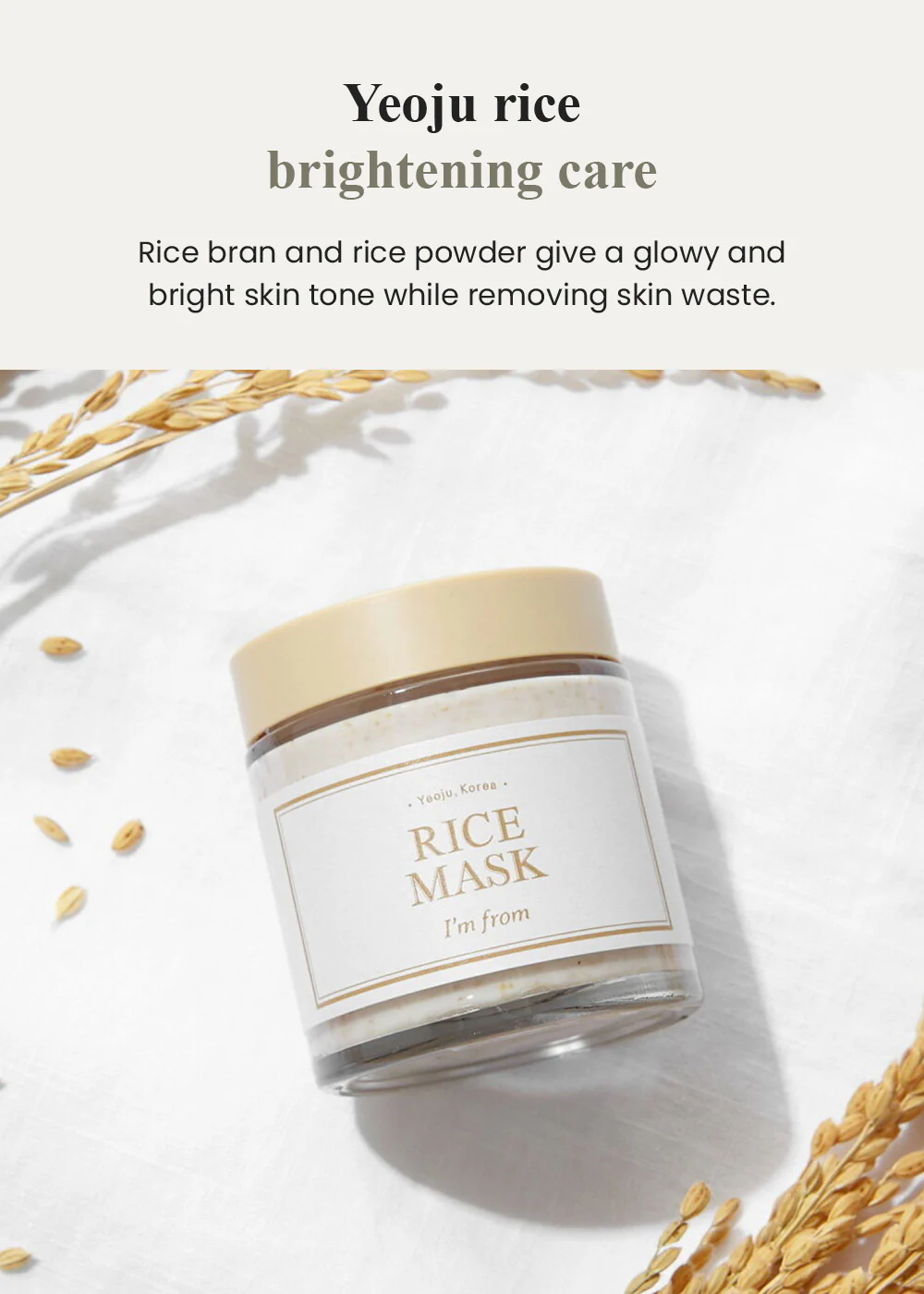 I’m from Rice Mask 110g - Image 4