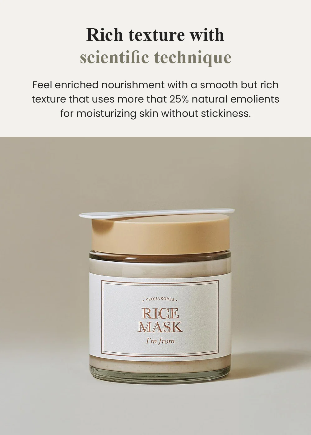 I’m from Rice Mask 110g - Image 6
