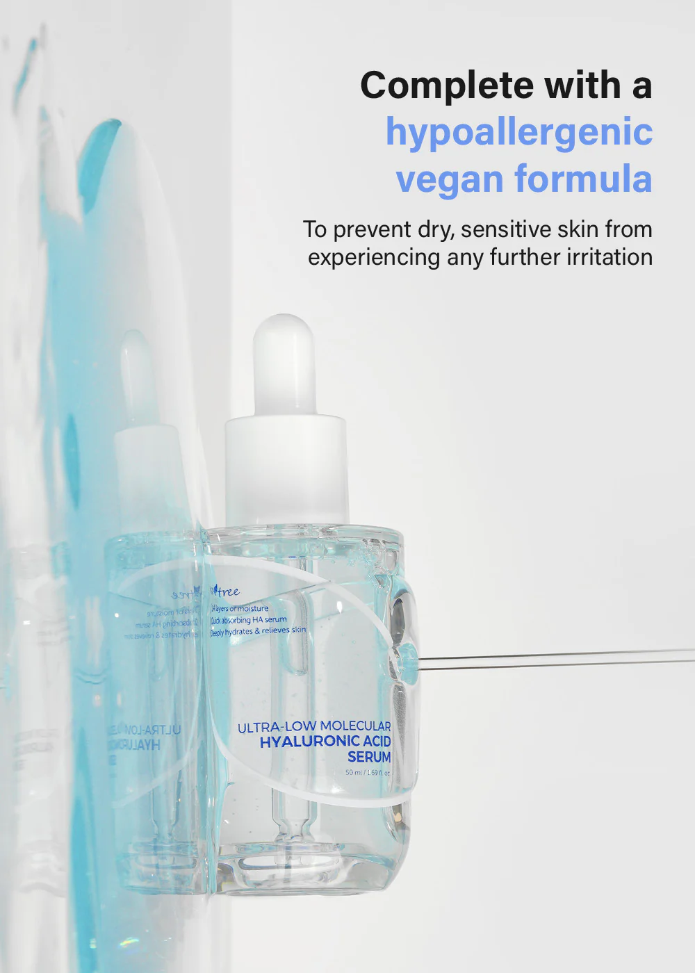 Isntree Ultra-Low Molecular Hyaluronic Acid Serum 50ml - Image 3