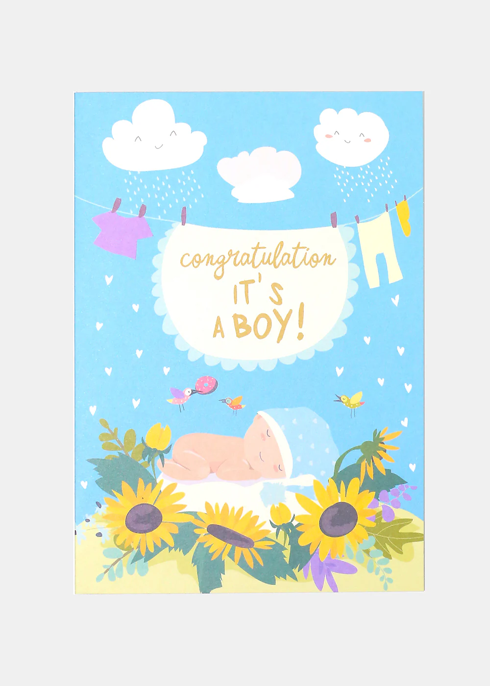 It's A Boy! Greeting Card