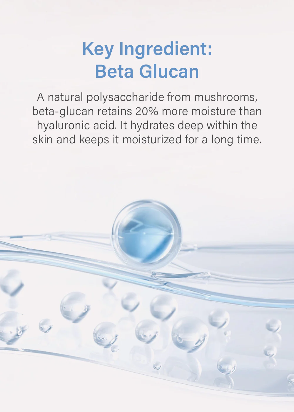 iUNIK Beta Glucan Power Moisture Serum 50ml - Image 4