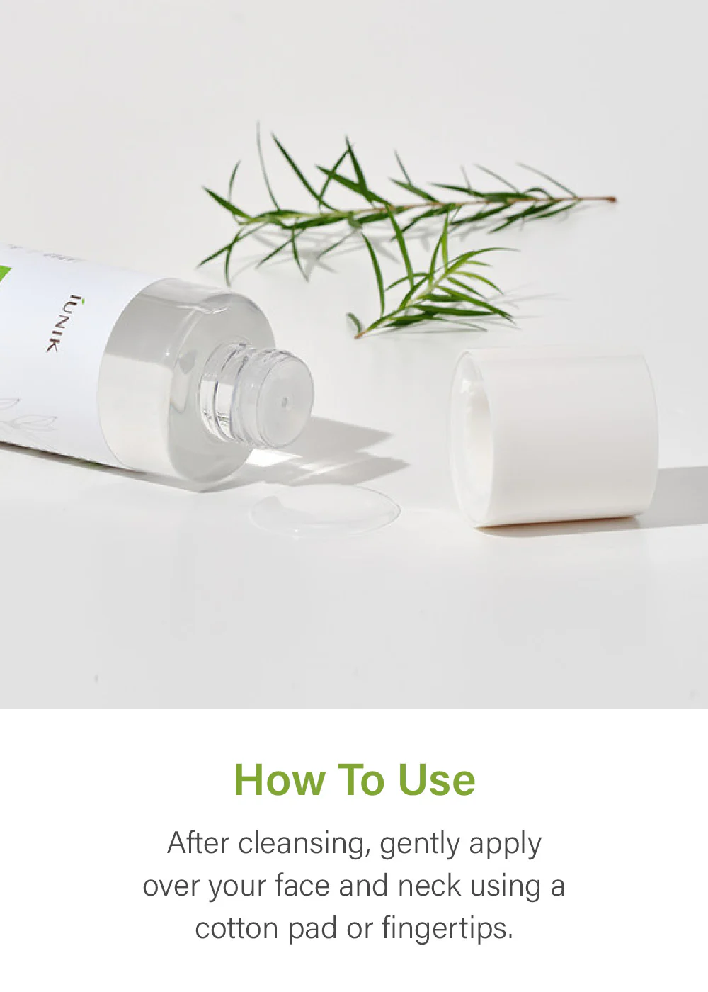 iUNIK Tea Tree Relief Toner 200ml - Image 5