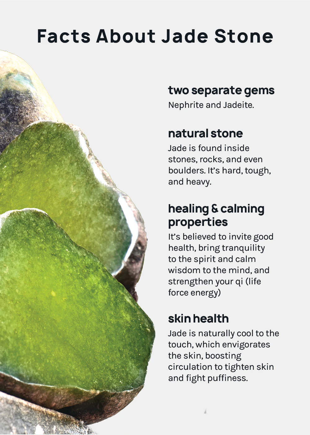 A+ Jade Stone Gua Sha Tool - Image 4