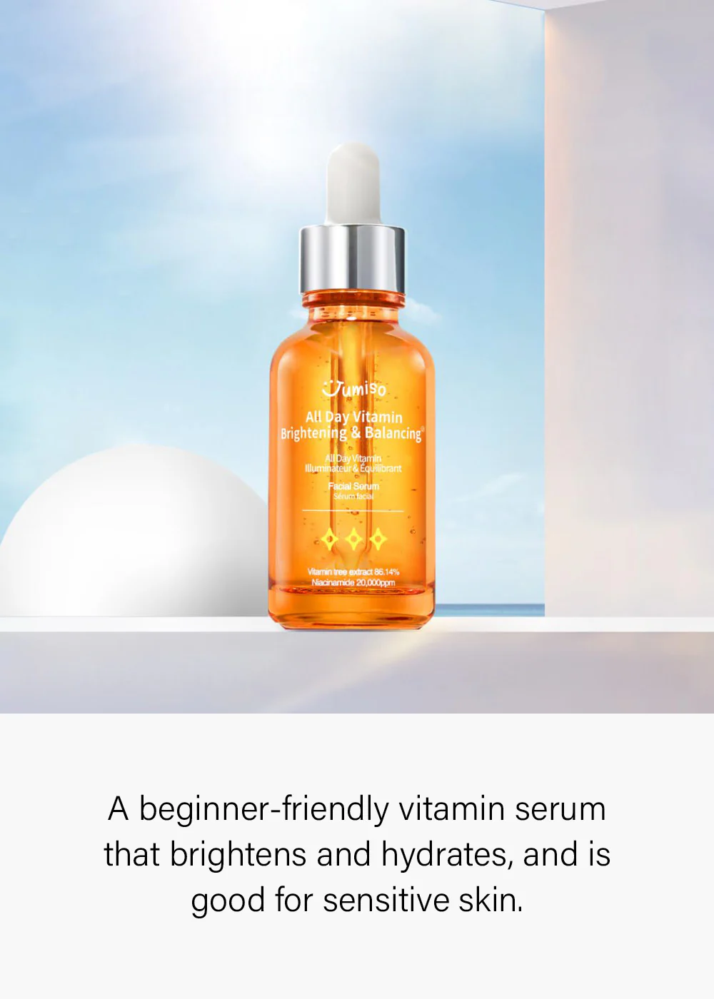 Jumiso All Day Vitamin Brightening & Balancing Facial Serum 30ml - Image 2