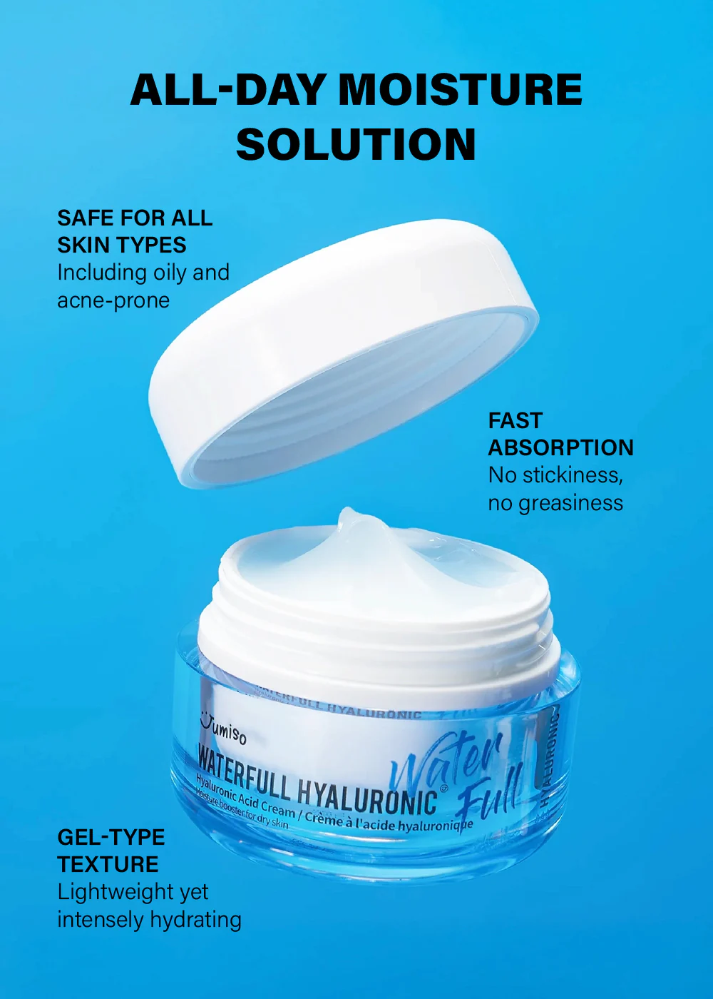 Jumiso Waterfull Hyaluronic Cream 50ml - Image 4