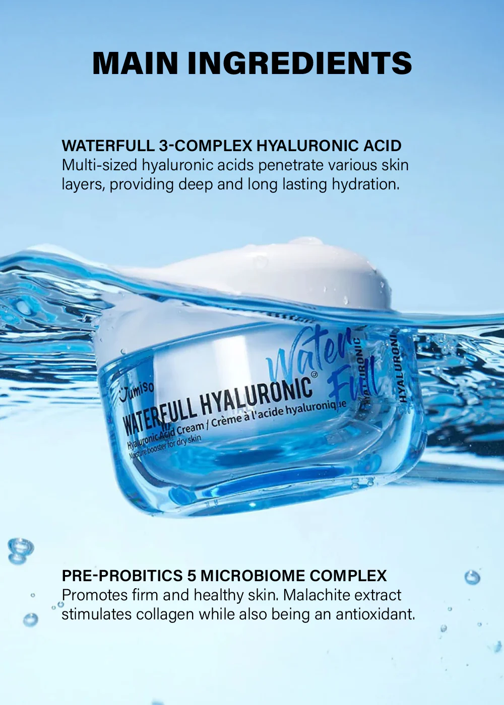 Jumiso Waterfull Hyaluronic Cream 50ml - Image 5