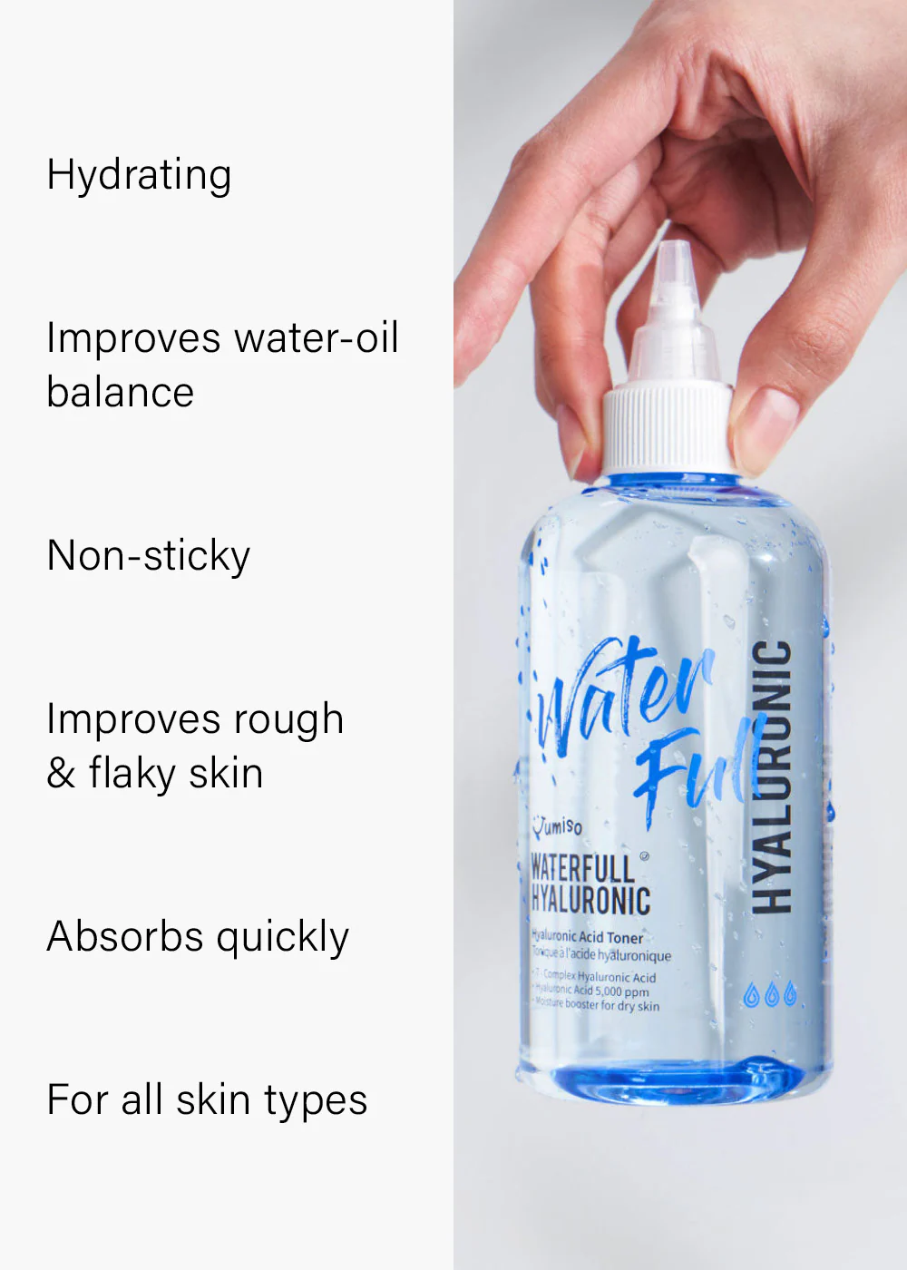 Jumiso Waterfull Hyaluronic Toner 250ml - Image 3