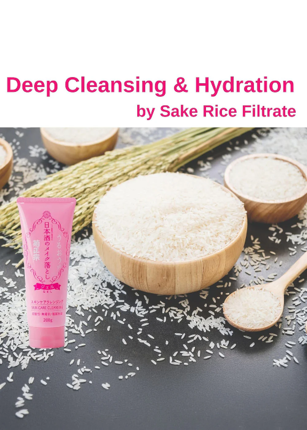 Kiku-Masamune Japanese Sake Skin Care Cleansing 200g - Image 4