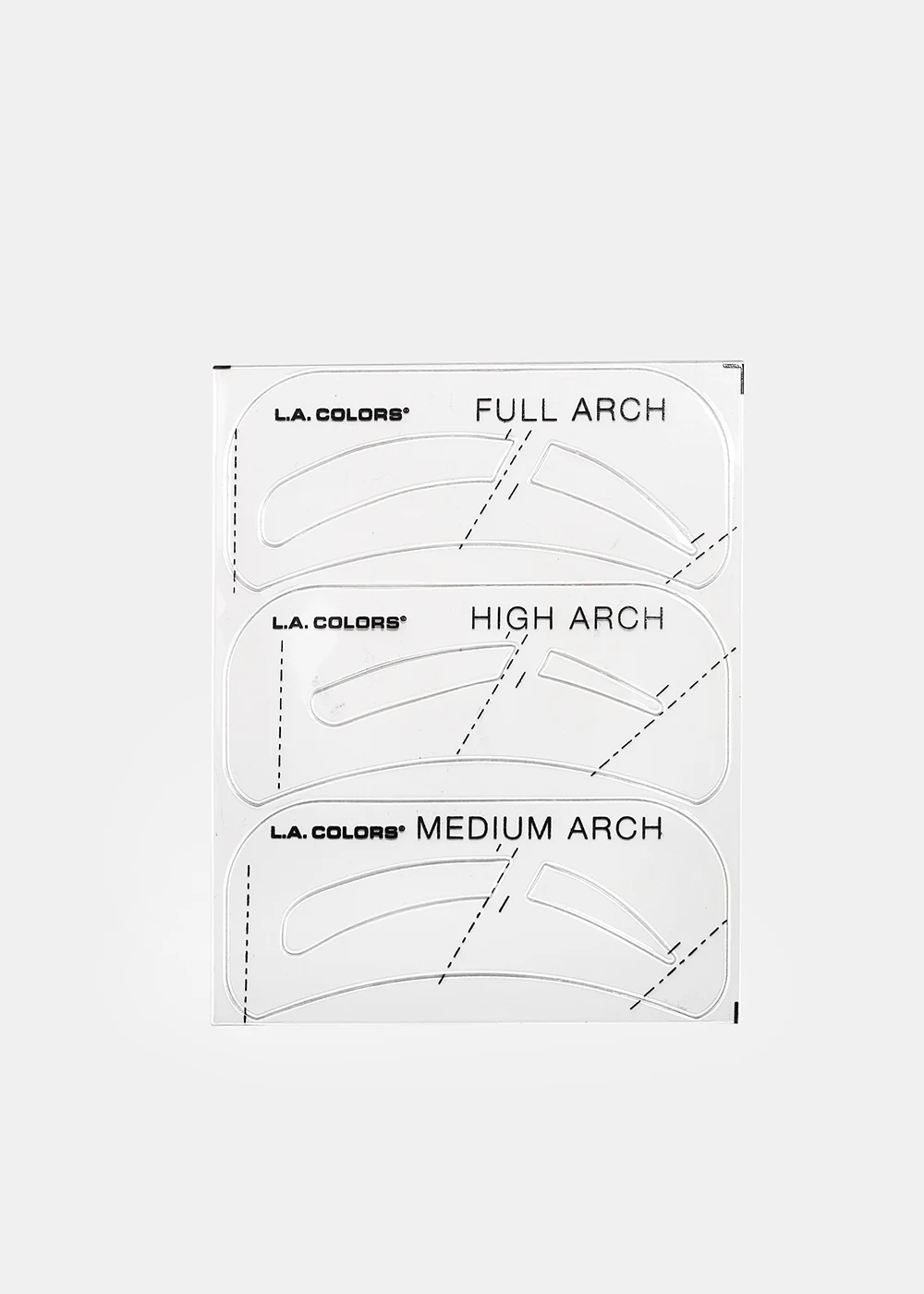 L.A. Colors- Eye Brow Stencil - Image 2