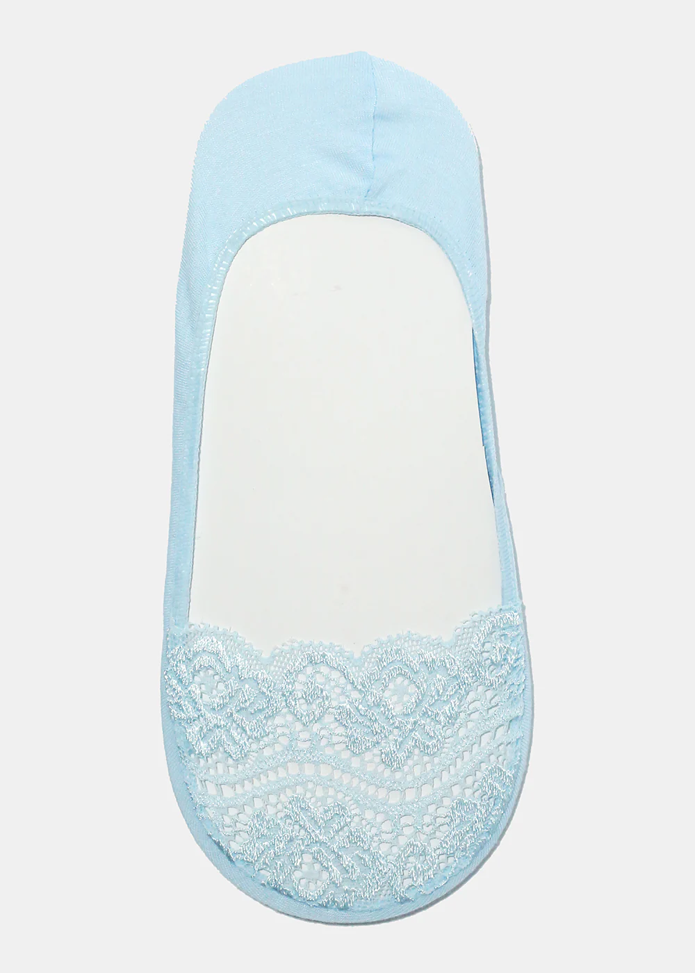 Lace Trim No Show Socks - Image 5