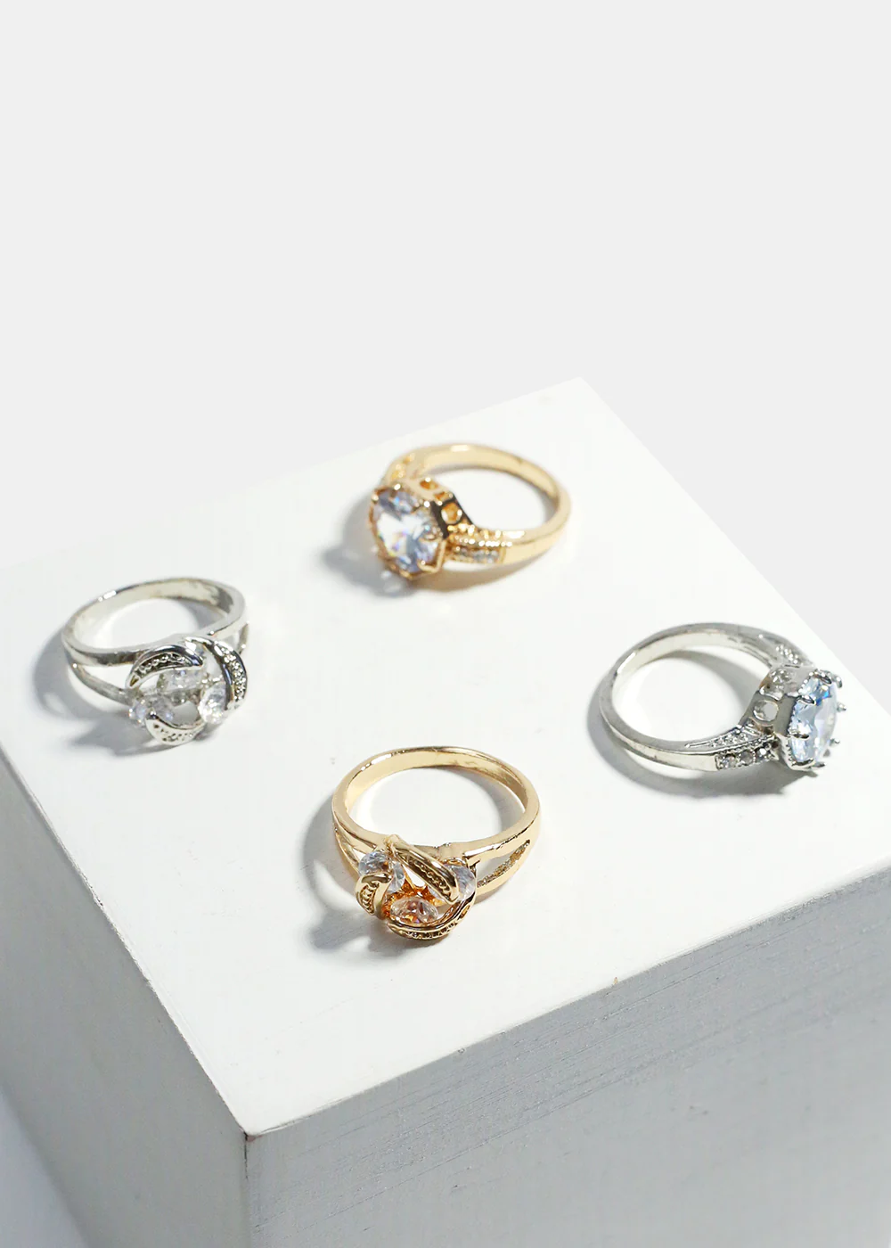 Large Engagement Style Ring