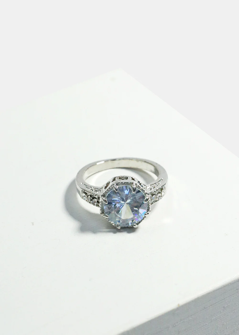Large Engagement Style Ring - Image 3