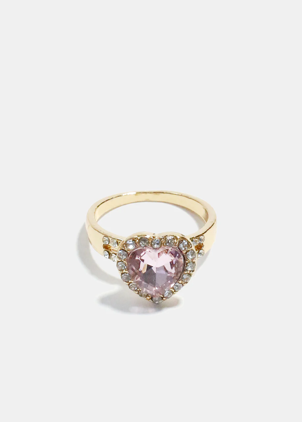Large Heart Gem Ring - Image 4