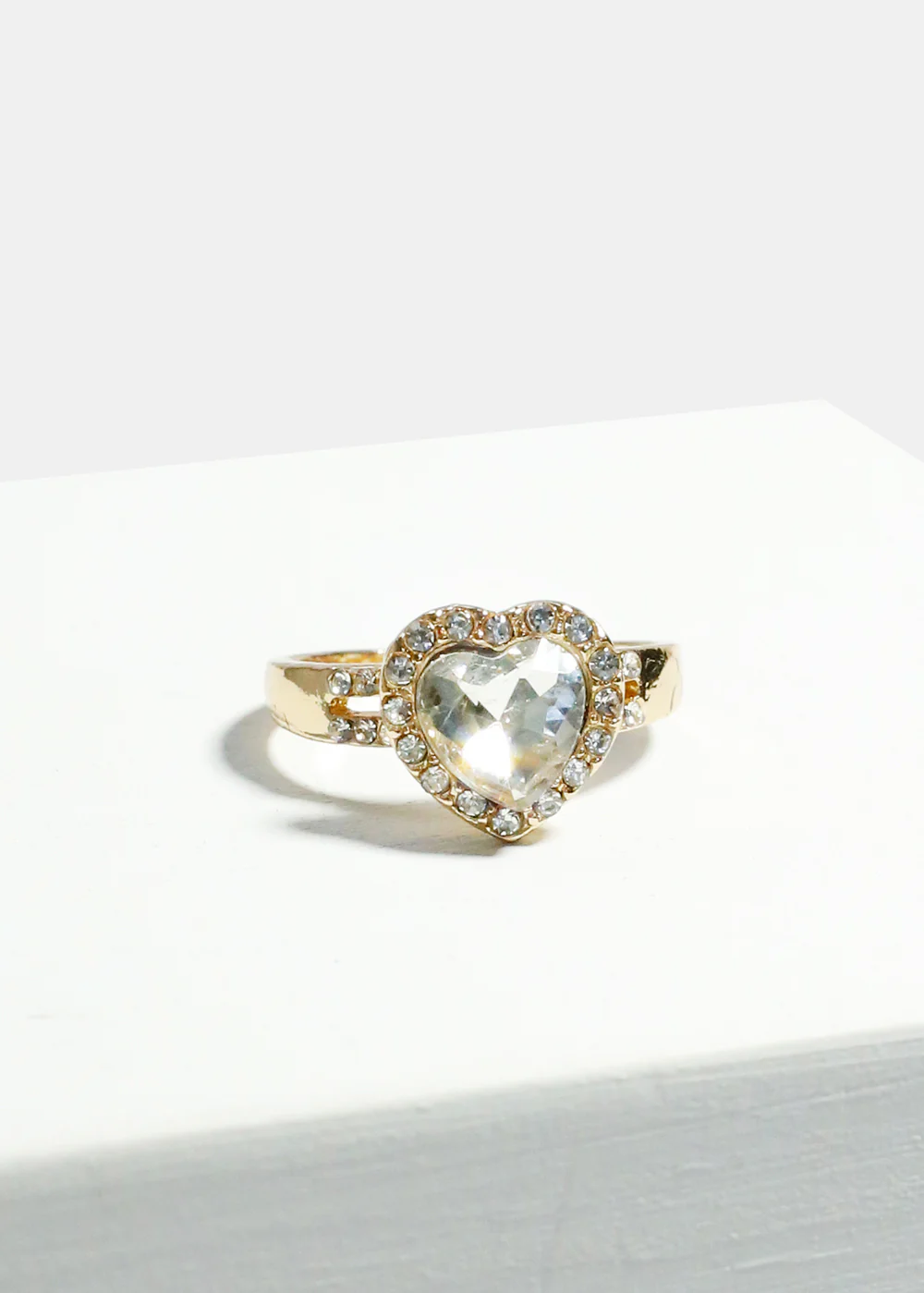 Large Heart Gem Ring - Image 8