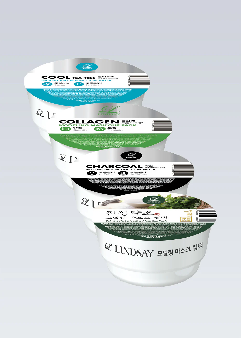 LINDSAY Disposable Modeling Mask Cup Pack 28g