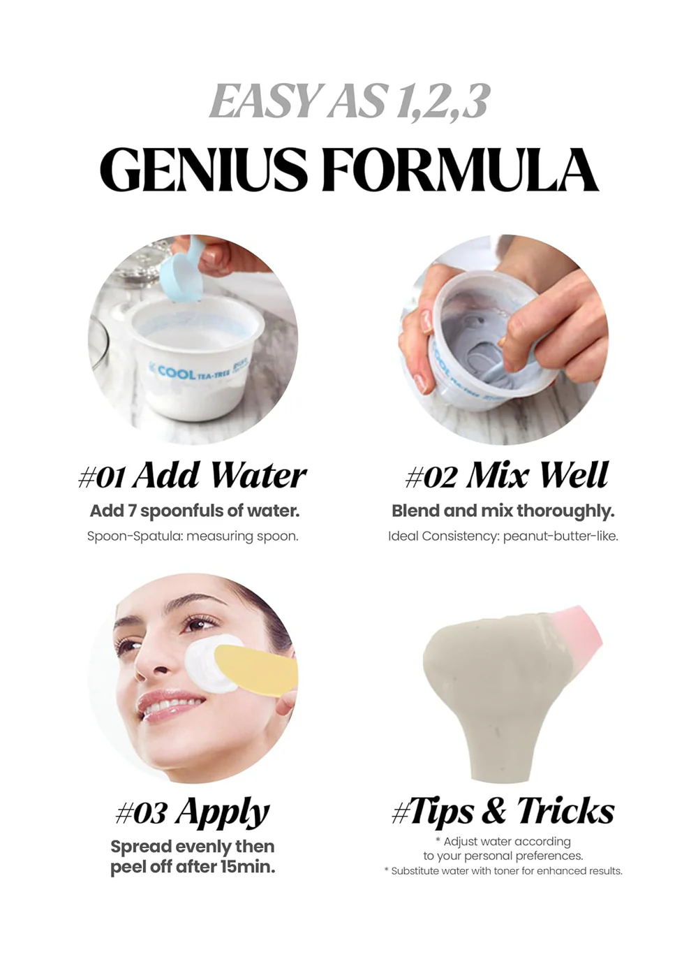 LINDSAY Disposable Modeling Mask Cup Pack 28g - Image 3