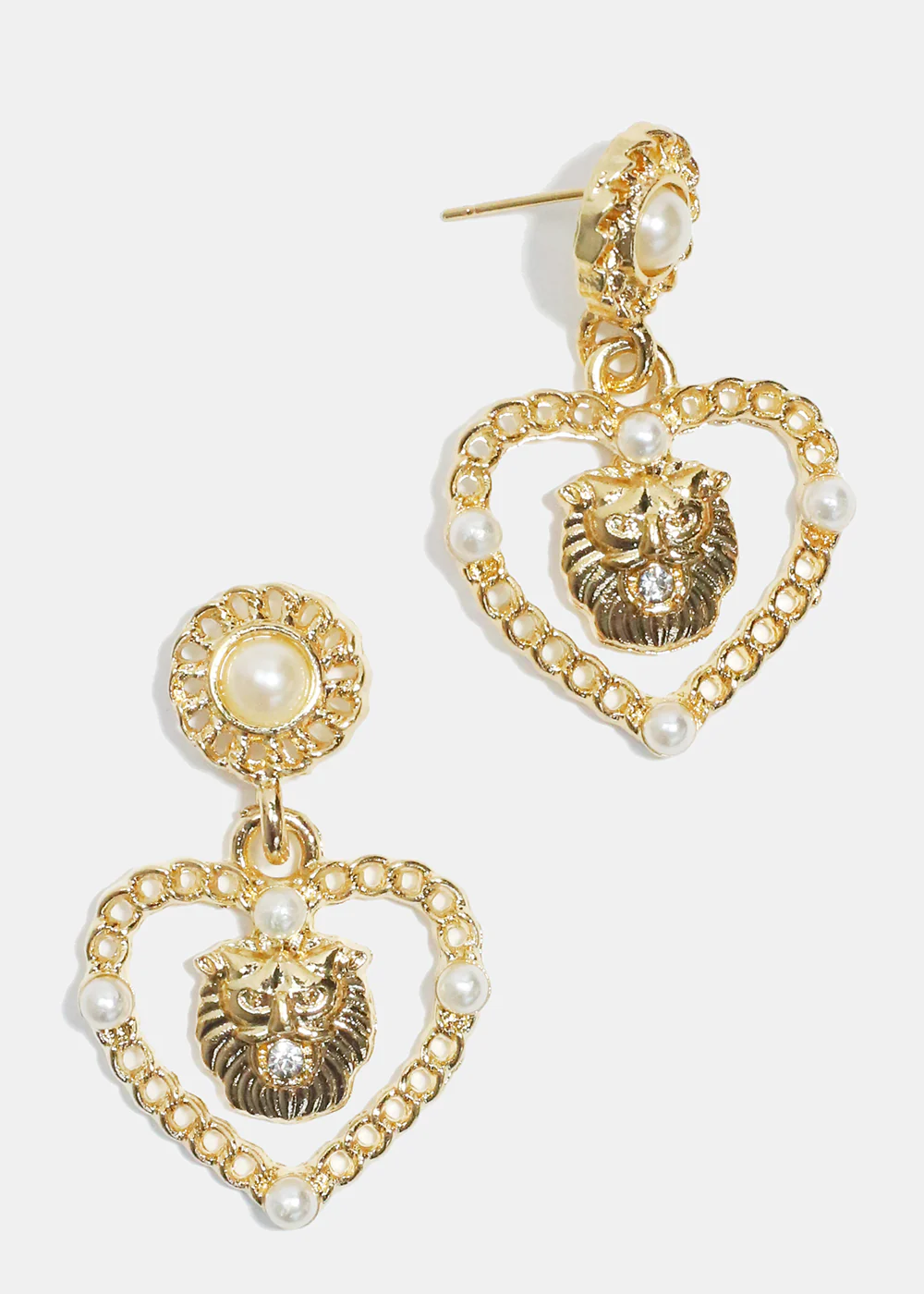 Lion Heart Earrings - Image 2