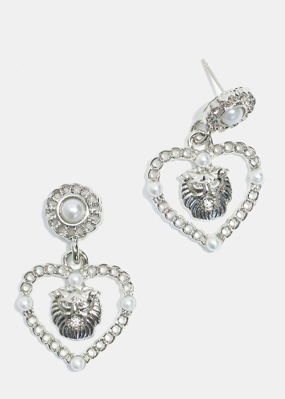 Lion Heart Earrings - Image 3